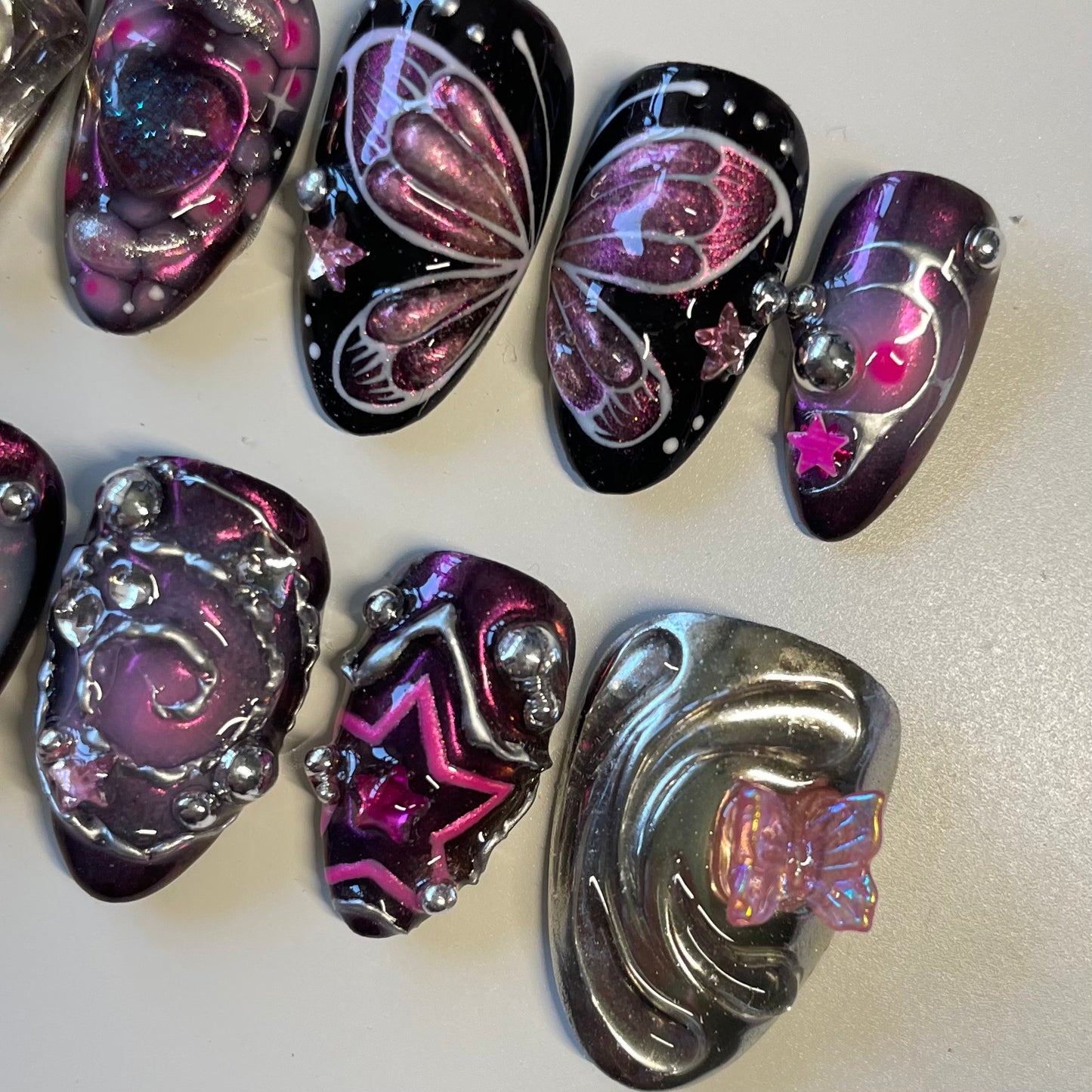 Black & Pink Set