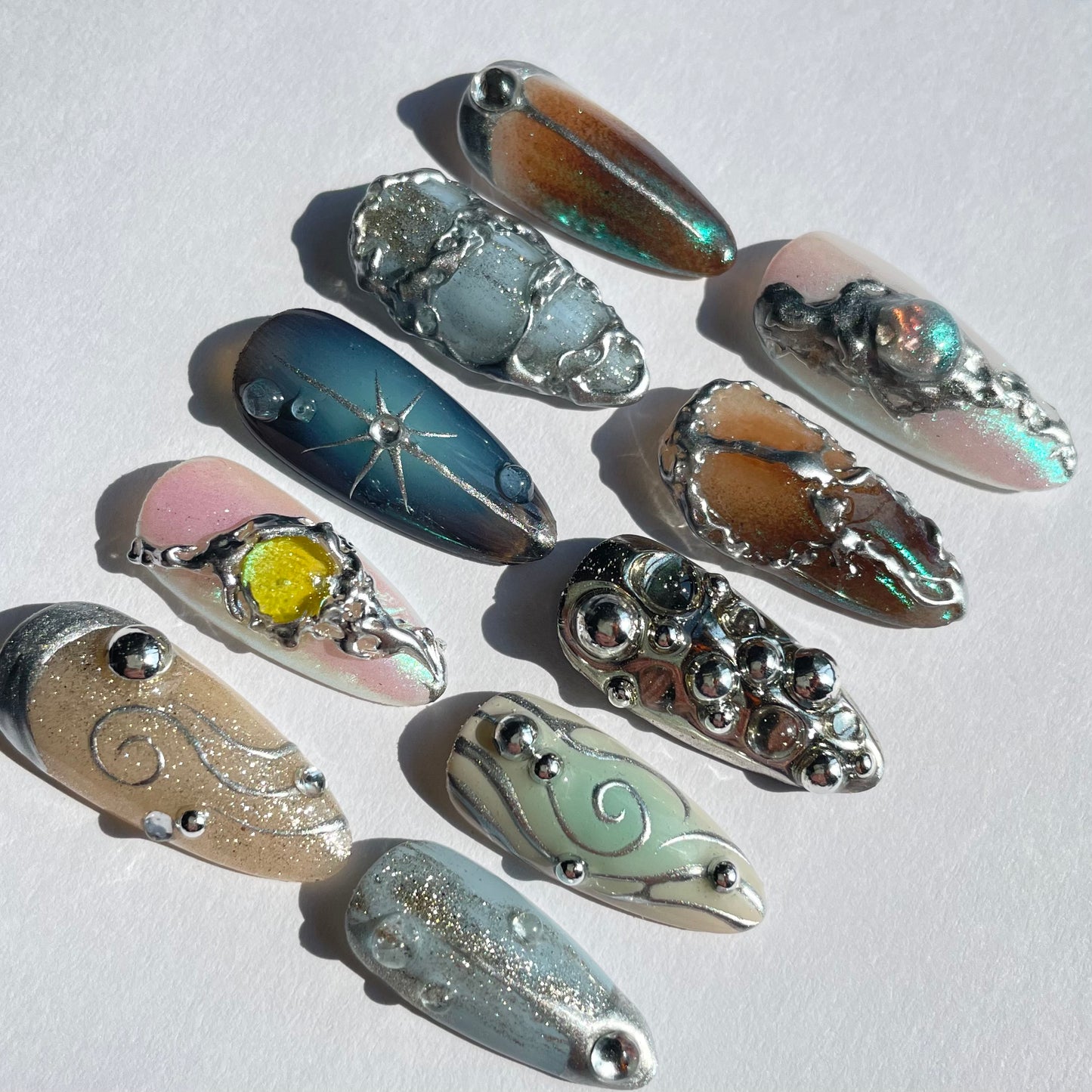 Fairy Grunge Chrome Set