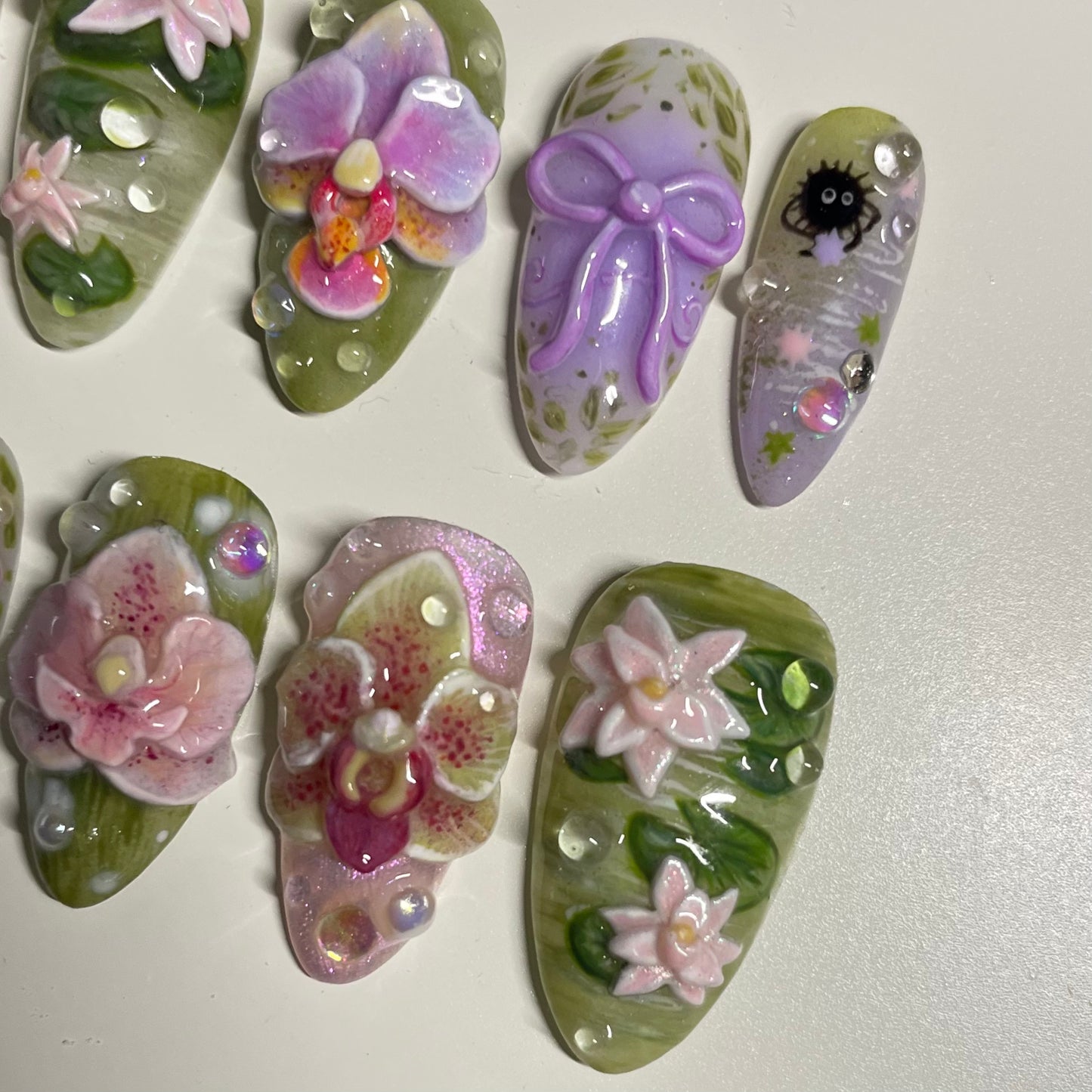 Orchids & Lilies Set