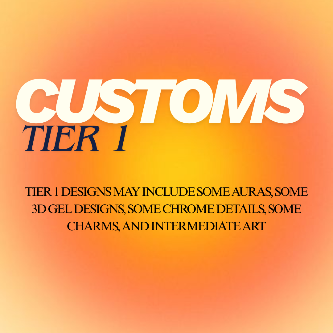 Custom Tier Custom Order - Tier 1 – allycoolcat