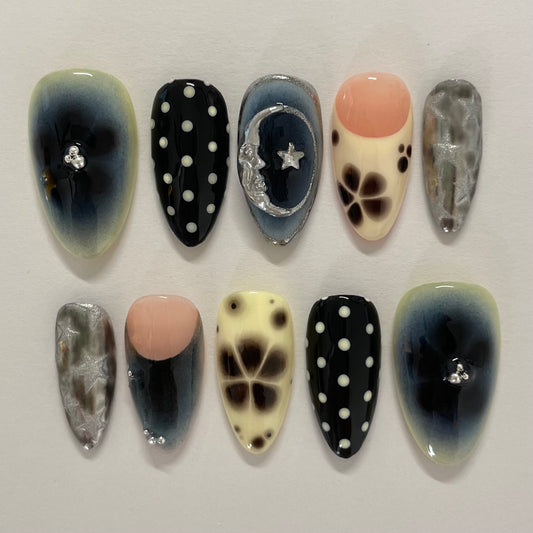 Polka Dotted Moon Set