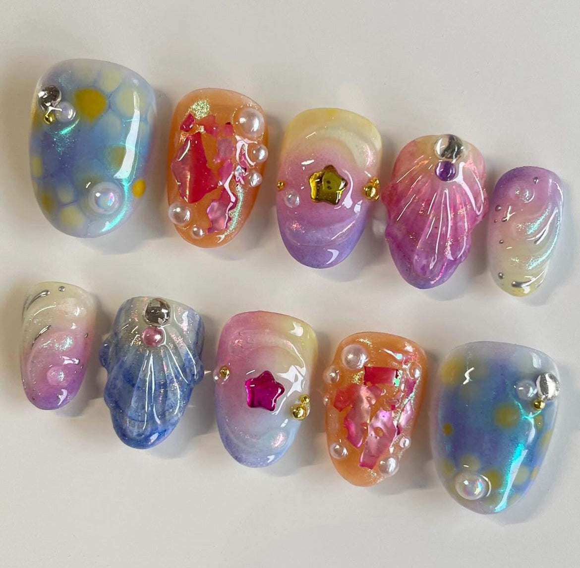 Seashell Jelly Set