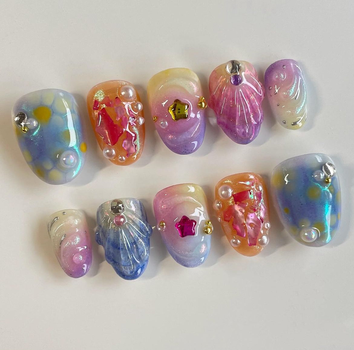 Seashell Jelly Set